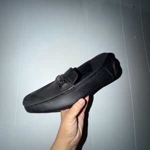 Men Calvin Klein Magnus Black leather Loafers